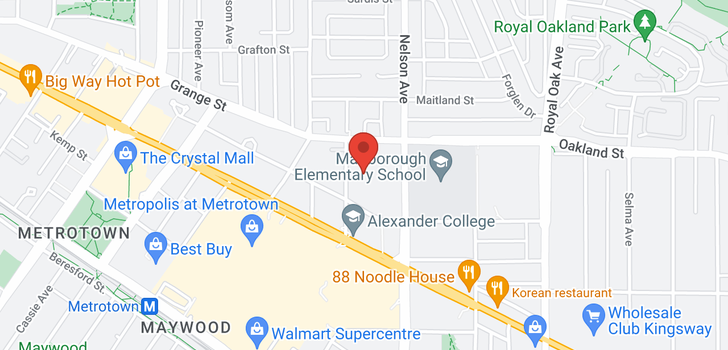 map of 1704 6070 MCMURRAY AVENUE